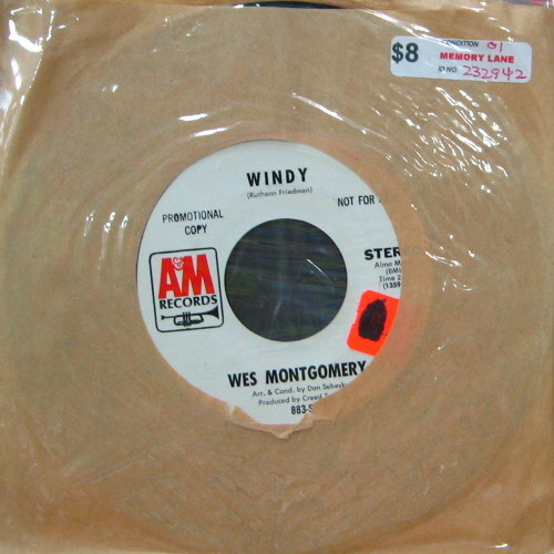Wes Montgomery/Windy(7inch)